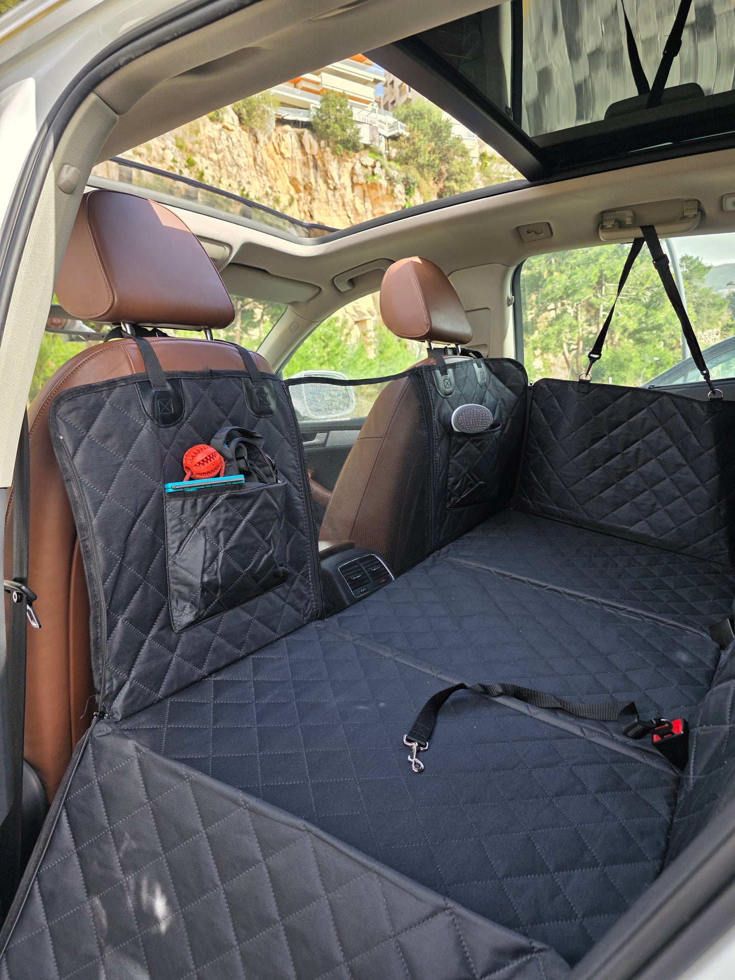 Hard Bottom Backseat Cover